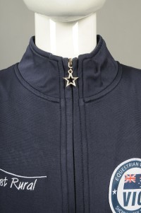 W211 Design Half Chest Zipper Sweatshirt Long Sleeve Collar Finger Male Hole Functional Sweatshirt Manufacturer detail view-7